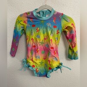 Lil Cactus Colorful Kids Swimwear